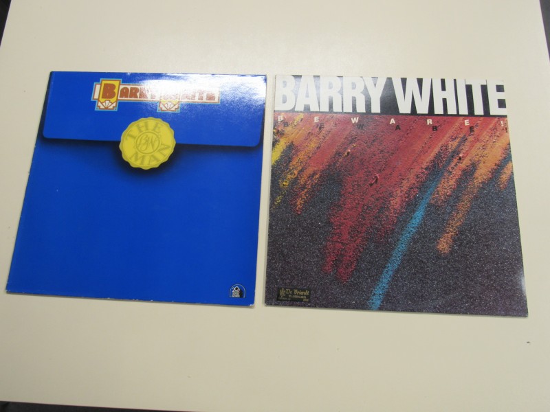 Lot vinyl LP's Barry White